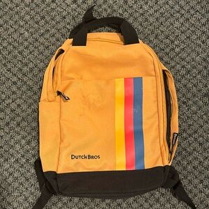 Yellow Dutch Bros Backpack